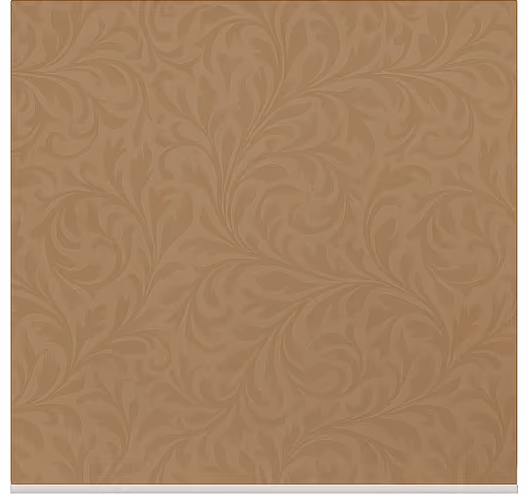 Roleta do salonu elegancki, ciemnobeżowy design - TenStickers