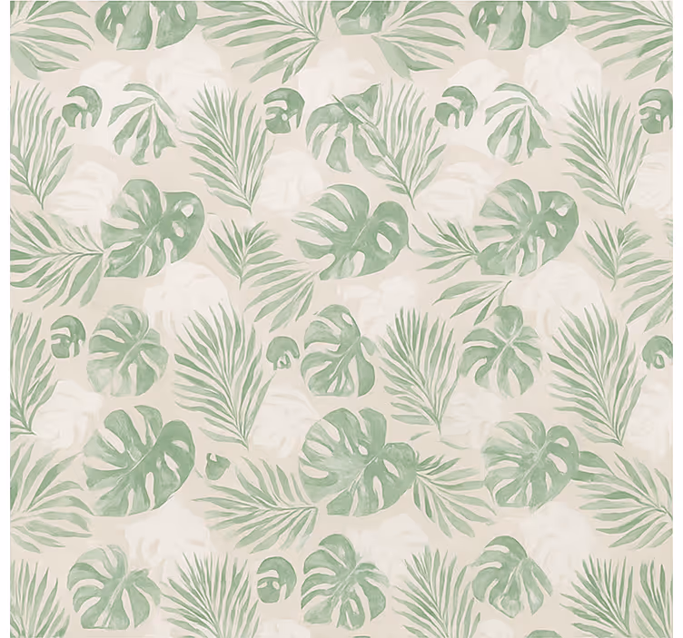 Roleta do kuchni tropikalne liście botaniczne - TenStickers