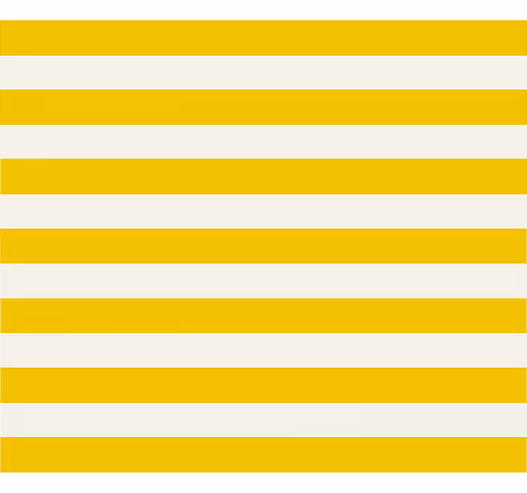 Roleta dla nastolatka żółte i białe paski - TenStickers