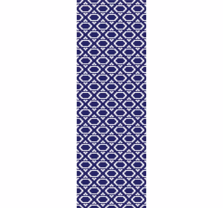 Roleta do jadalni w geometryczne heksagonalne kształty - TenStickers