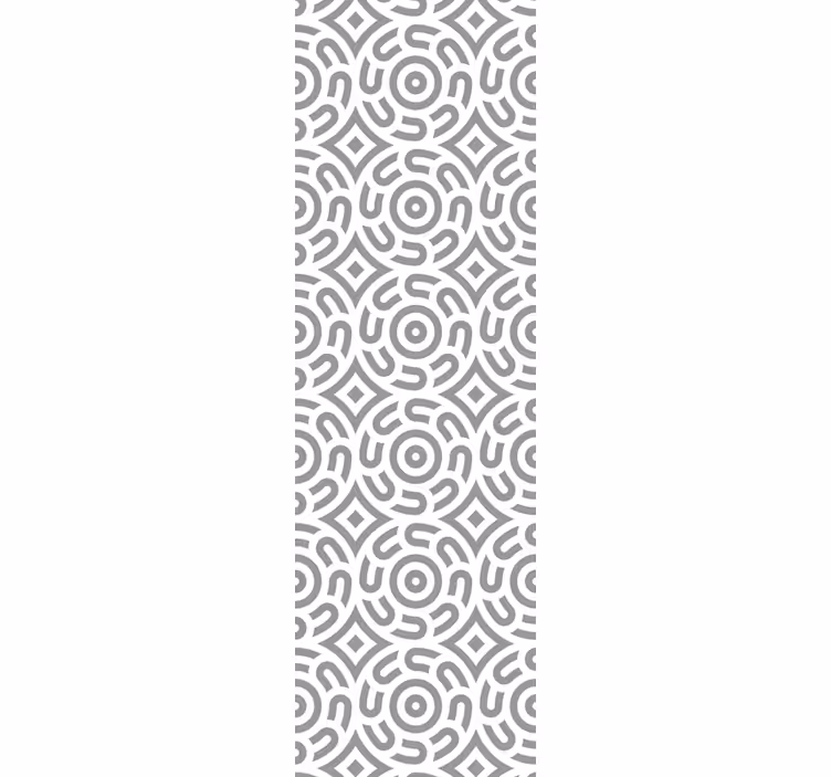 Roleta do jadalni w geometryczne spirale - TenStickers