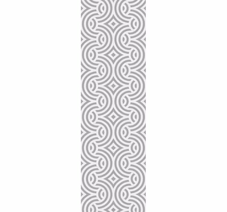 Roleta do jadalni z geometrycznymi spiralami - TenStickers