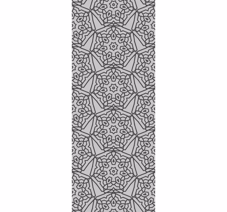 Roleta do kuchni w stylu abstrakcyjnych arabskich płytek - TenStickers