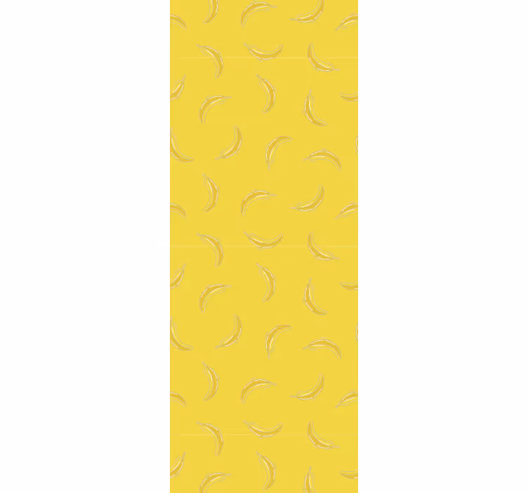 Roleta do kuchni w kolorze bananowym pantone - TenStickers
