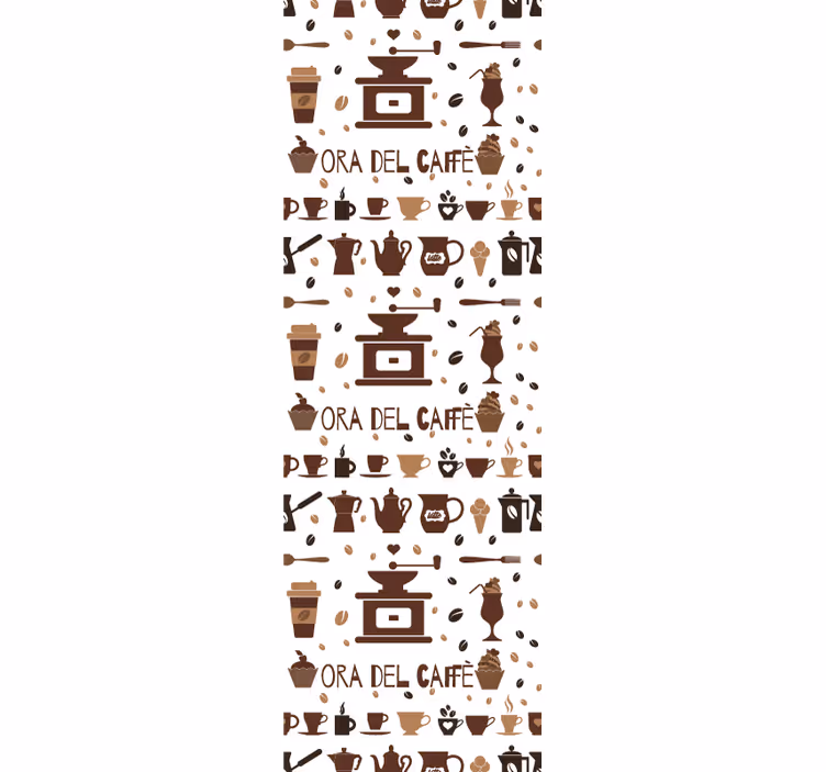 Roleta do kuchni czas na kawę - TenStickers