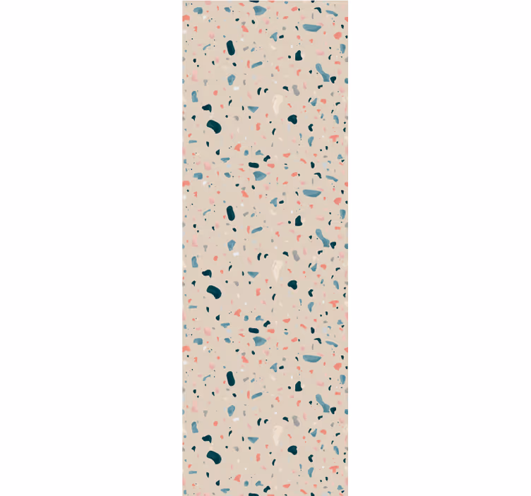Roleta do kuchni w ręcznie malowany wzór terrazzo - TenStickers