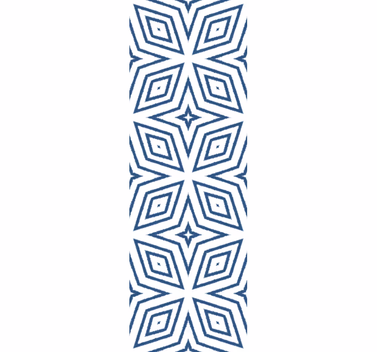 Roleta do jadalni z ręcznie robionymi diamentami juty - TenStickers