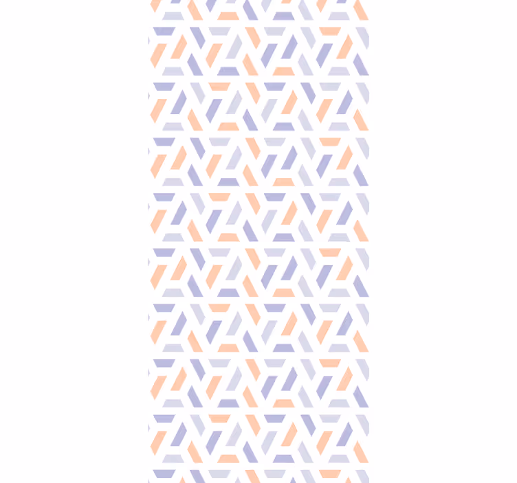 Roleta do jadalni w stylu nordyckim z geometrycznymi liniami - TenStickers