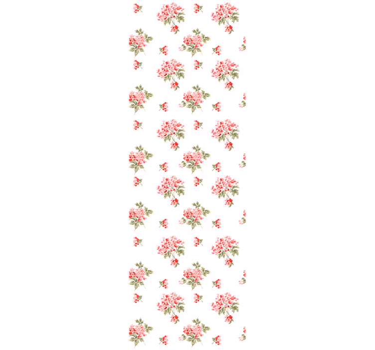 Roleta do jadalni w minimalistyczny wzór shabby chic - TenStickers