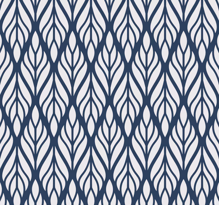 Roleta do jadalni ornament w szaro-niebieskim glamour - TenStickers