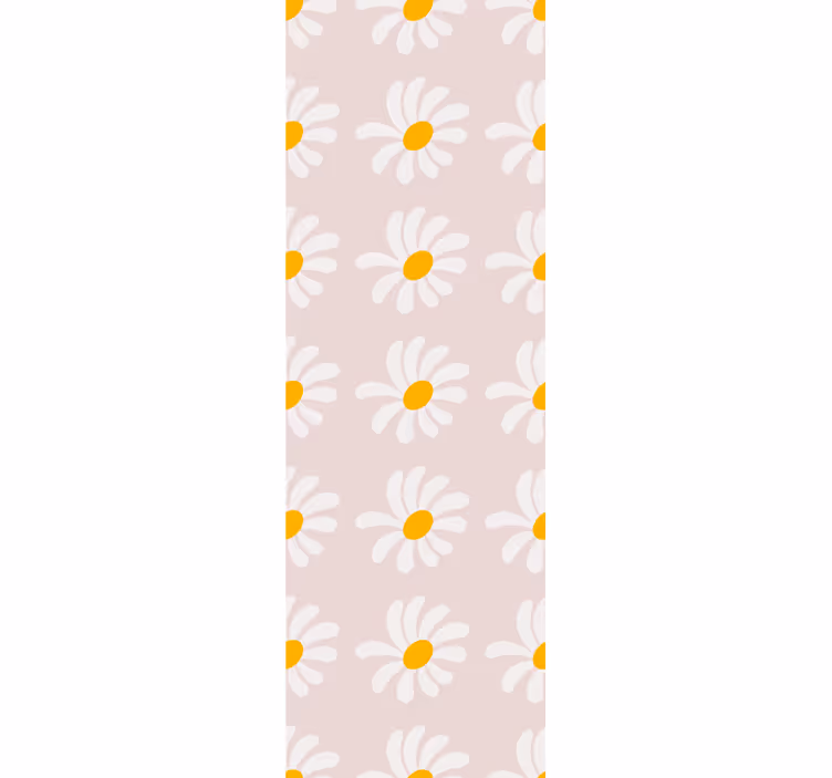 Roleta dla dzieci z ilustracją kwiatów w stylu boho - TenStickers