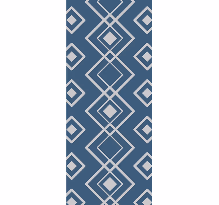 Roleta do biura geometryczna granatowa 'superfresco easy' - TenStickers