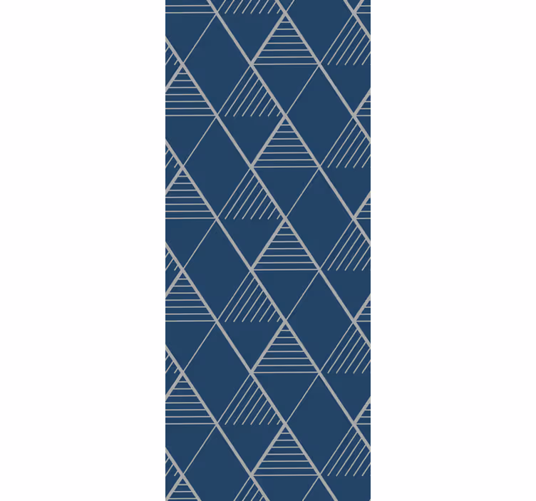Roleta do biura w geometryczny metaliczny wzór platynowy - TenStickers