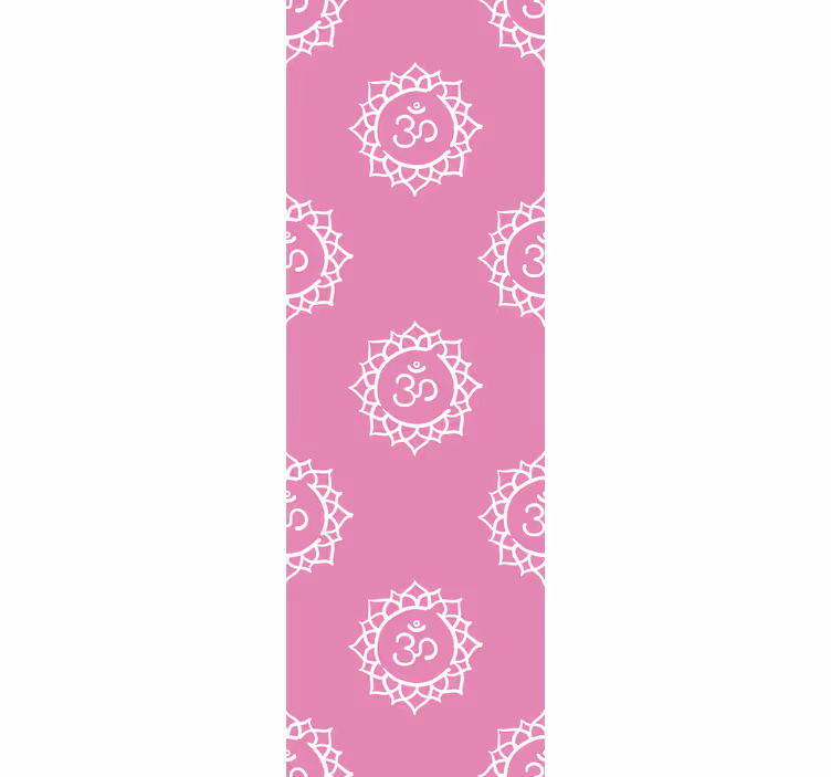 Roleta do biura z pięknym symbolem czakry korony - TenStickers