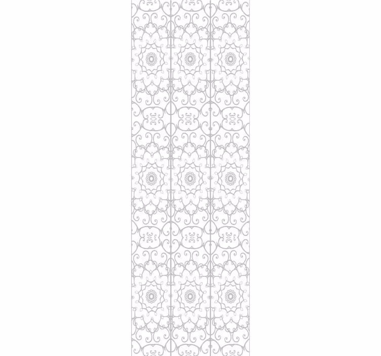 Roleta do biura w kwiatowy wzór - TenStickers
