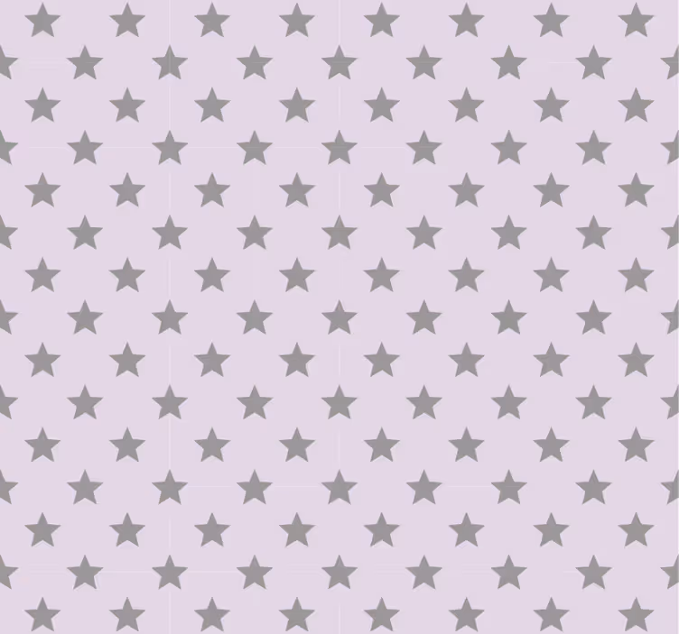 Roleta dla nastolatka szare gwiazdy na różowym tle - TenStickers