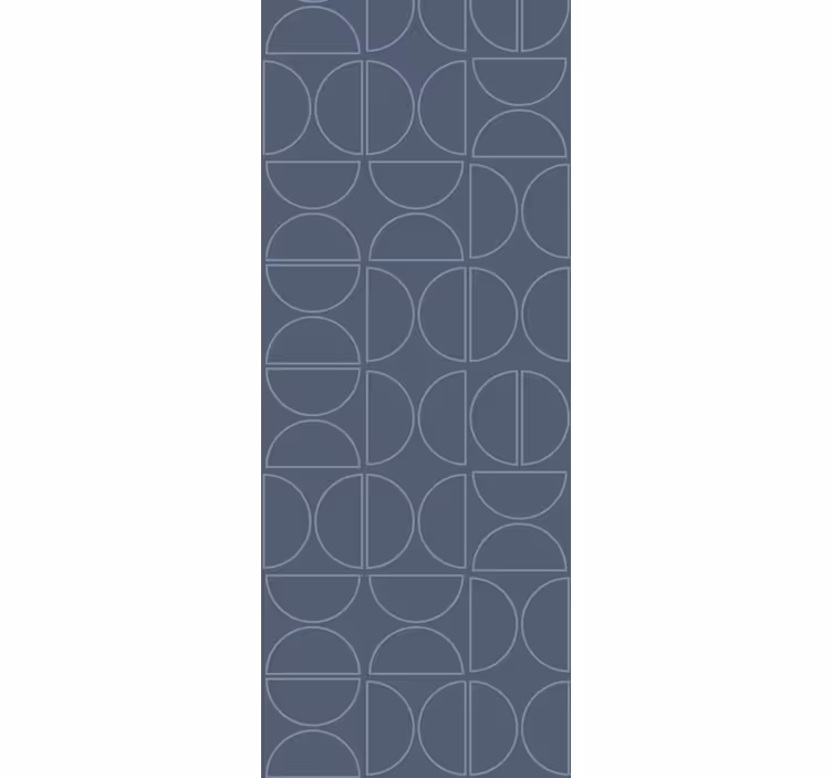 Nowoczesna roleta w geometryczny szary wzór - TenStickers