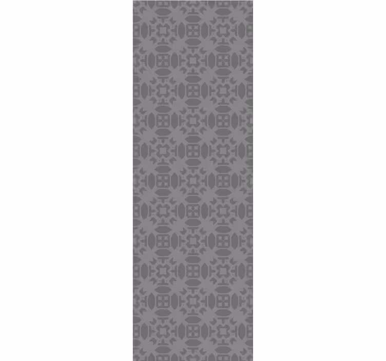 Nowoczesna roleta w rustykalny geometryczny wzór - TenStickers