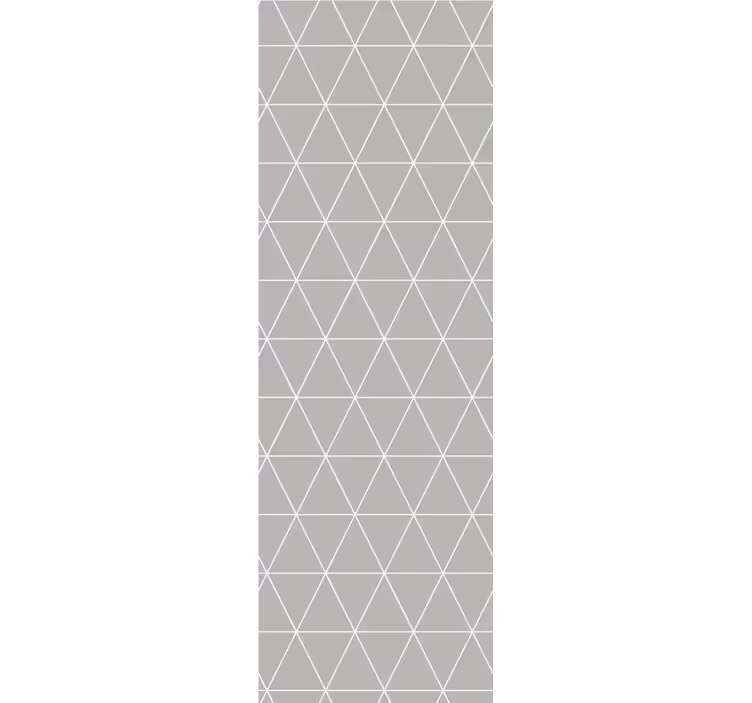 Nowoczesna roleta minimalistyczny jasnoszary wzór geom. - TenStickers
