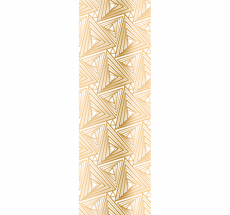 Nowoczesna roleta w minimalistyczne geometryczne wzory - TenStickers