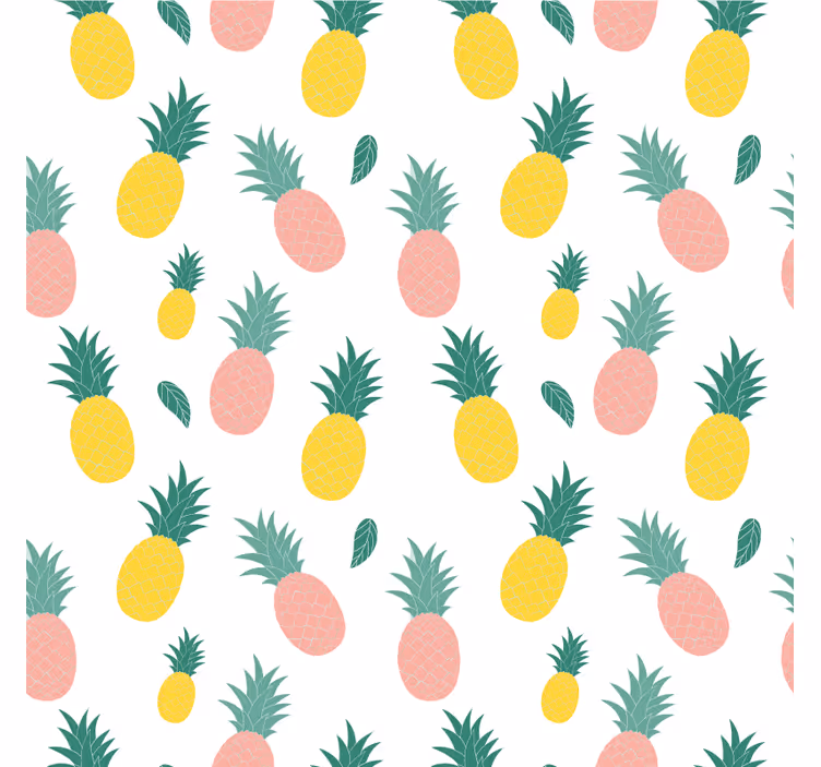 Roleta do kuchni w ananasowy wzór owoców - TenStickers