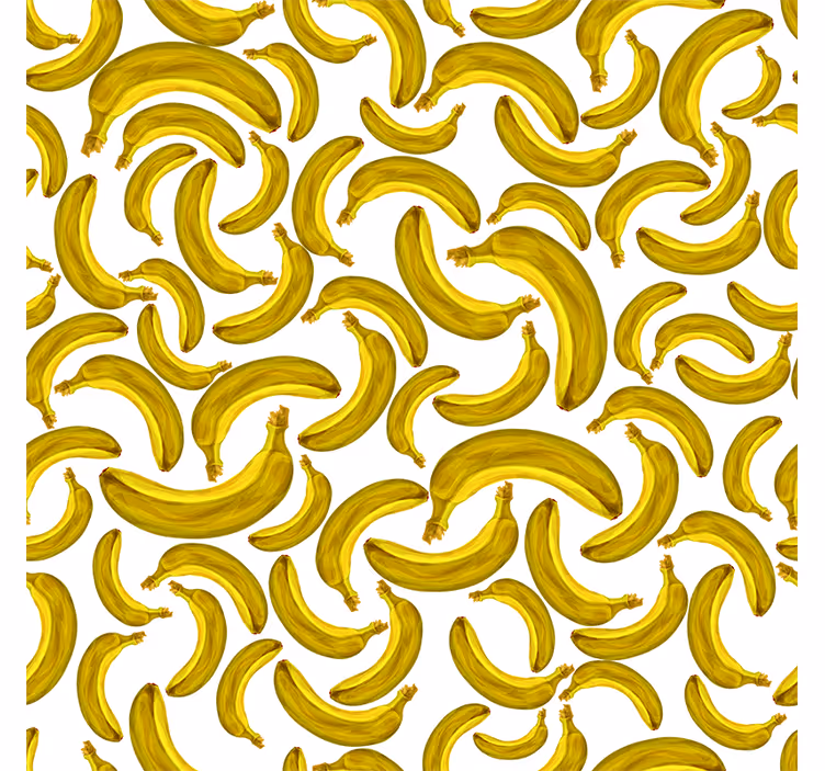 Żółta roleta w wzór bananów - TenStickers