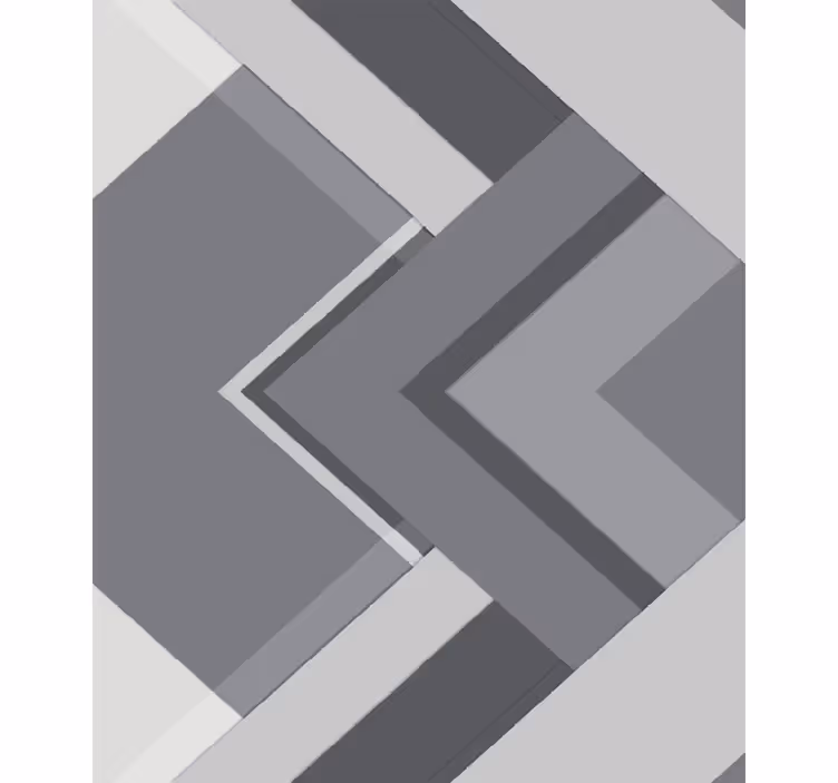 Szara roleta w geometrycznym odcieniu szarości - TenStickers