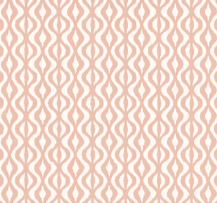 Nowoczesna roleta w geometryczny ikat w odcieniu różu - TenStickers