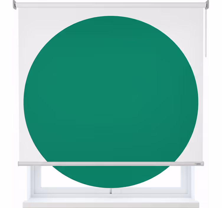 Zielona roleta w kolorze zielonym - TenStickers