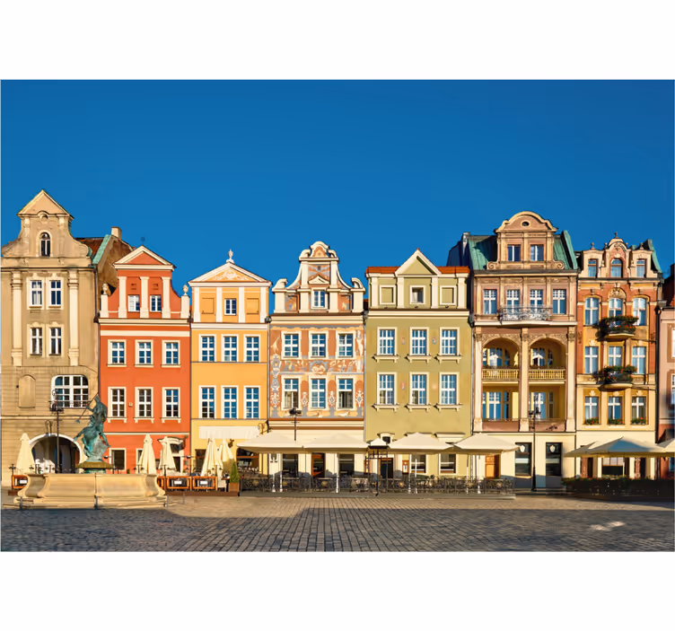 Roleta do salonu na poznańskim rynku - TenStickers
