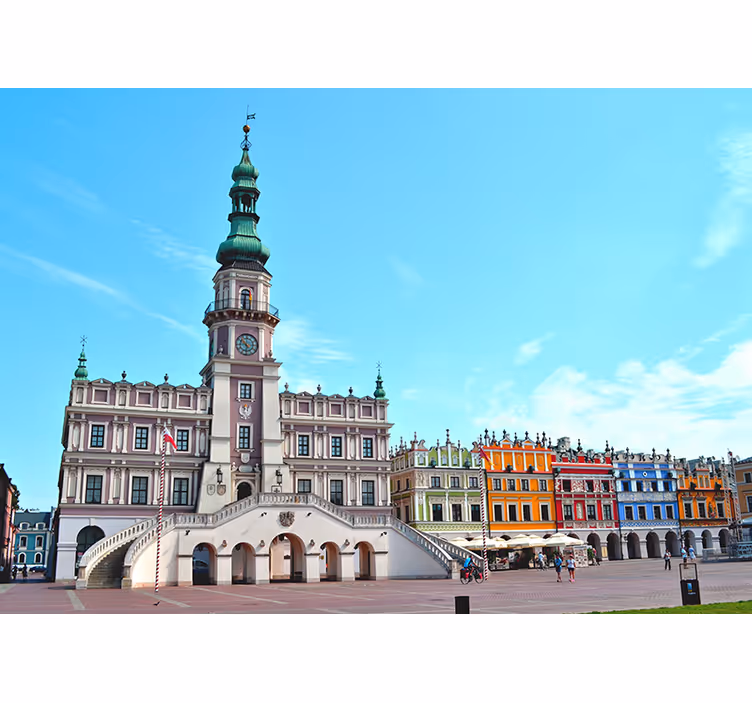 Roleta do salonu zamość miasto - TenStickers