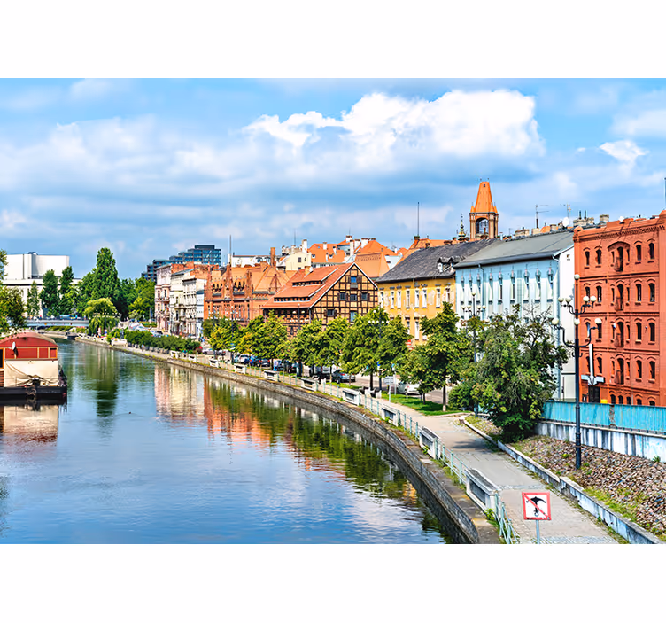 Roleta do salonu rzeka bydgoszcz - TenStickers