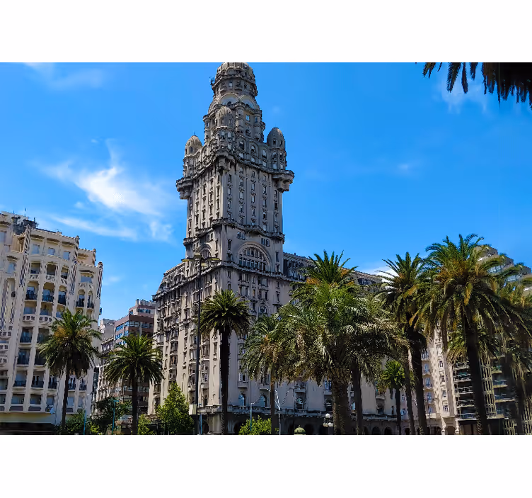 Roleta do salonu plac niepodległości w montevideo - TenStickers