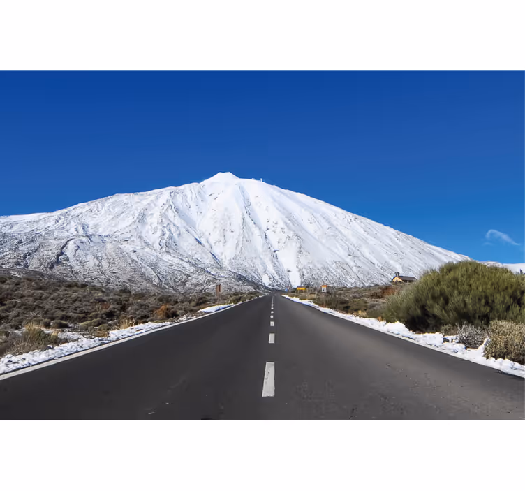 Roleta do salonu droga do teide - TenStickers