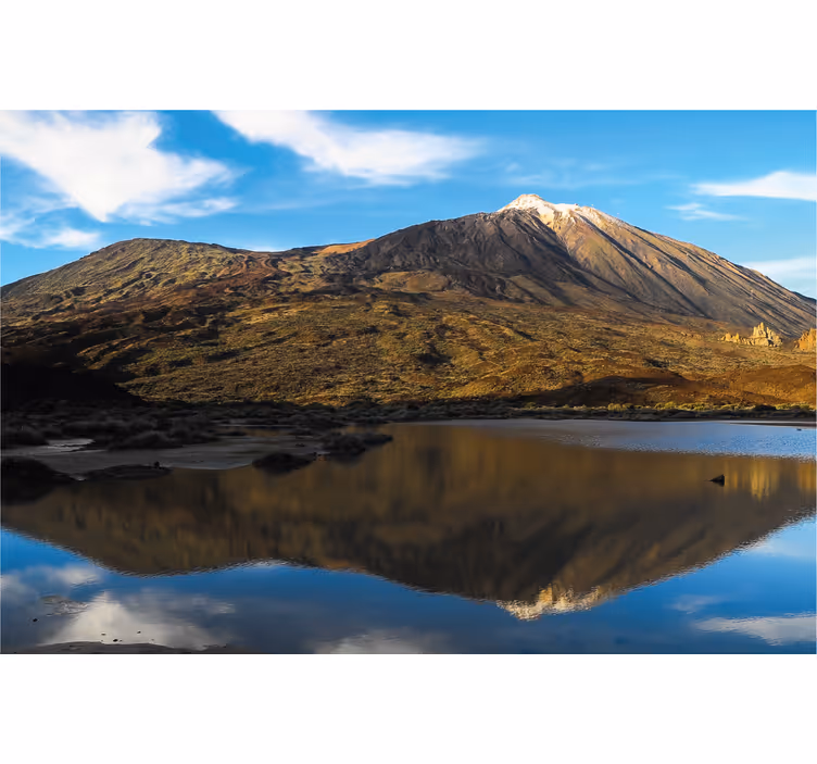 Roleta do salonu teide odbity w wodzie - TenStickers