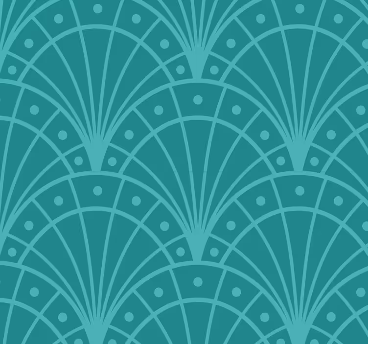 Roleta do sypialni w stylu art deco - TenStickers