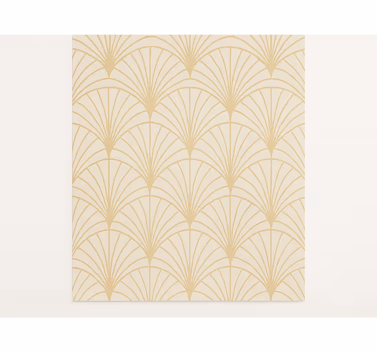 Roleta vintage z motywem wentylatora art deco lat 20. - TenStickers