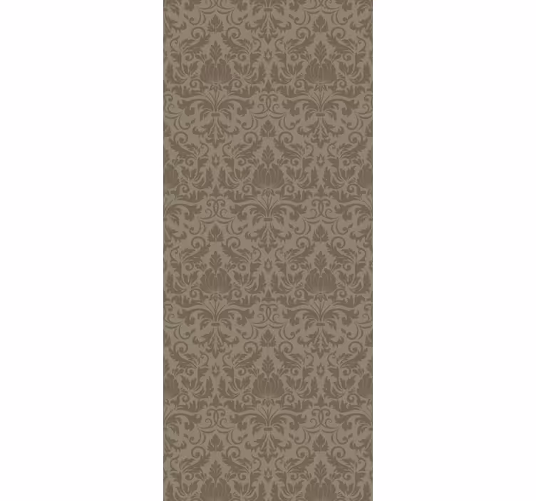 Roleta vintage z eleganckimi kwiatowymi detalami - TenStickers
