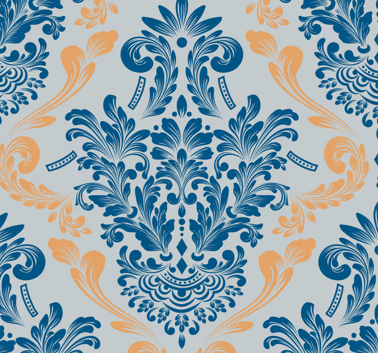 Roleta vintage z eleganckim zdobieniem - TenStickers