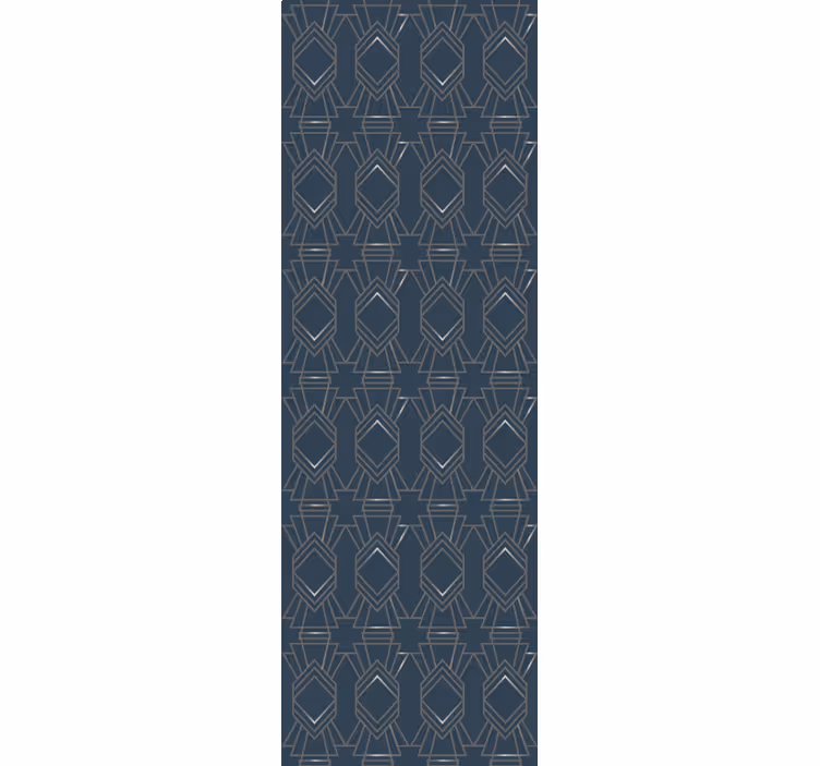 Roleta vintage w romby w stylu art déco - TenStickers
