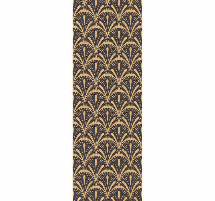 Roleta vintage w stylu art deco - TenStickers