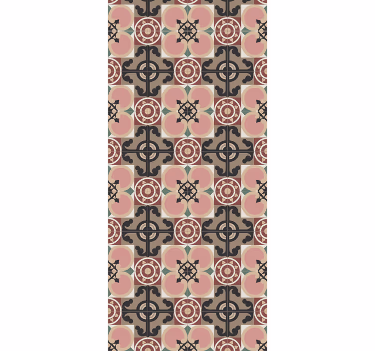 Roleta vintage w stylu toledańskich azulejos - TenStickers