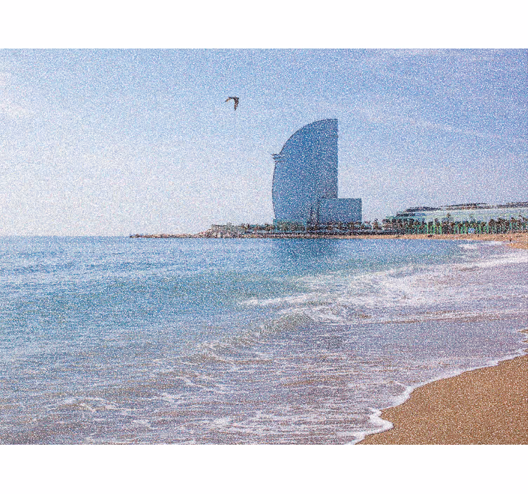 Roleta do salonu vela w la barceloneta - TenStickers