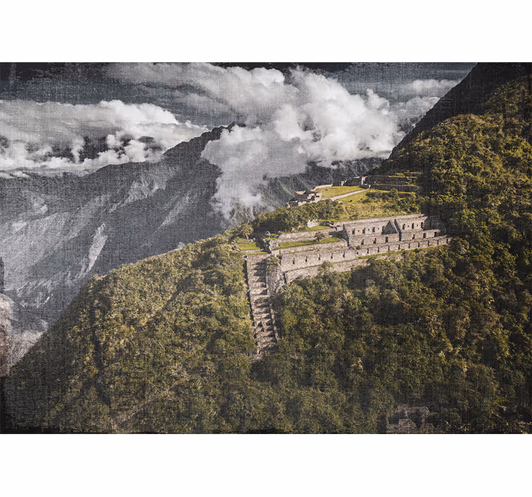 Roleta do salonu widok na choquequirao - TenStickers