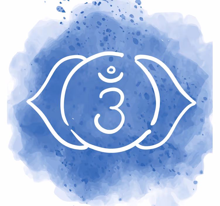 Roleta do salonu symbol trzeciego oka - TenStickers