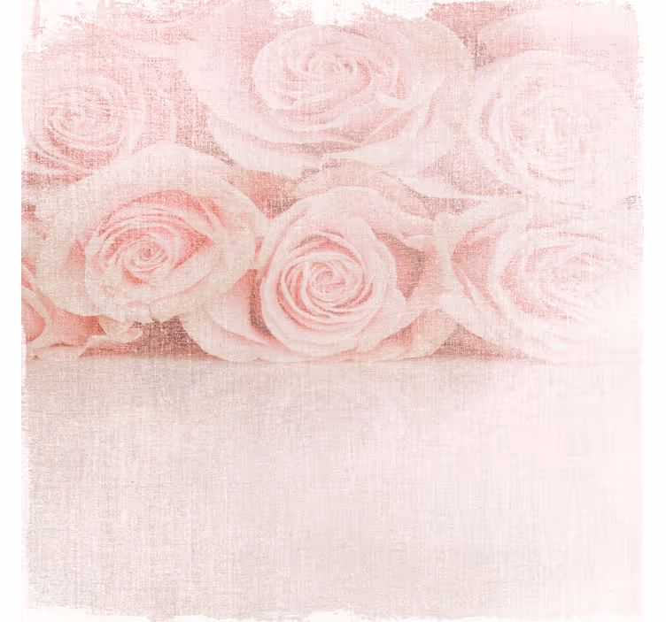Roleta do salonu różowe róże w stylu shabby chic - TenStickers