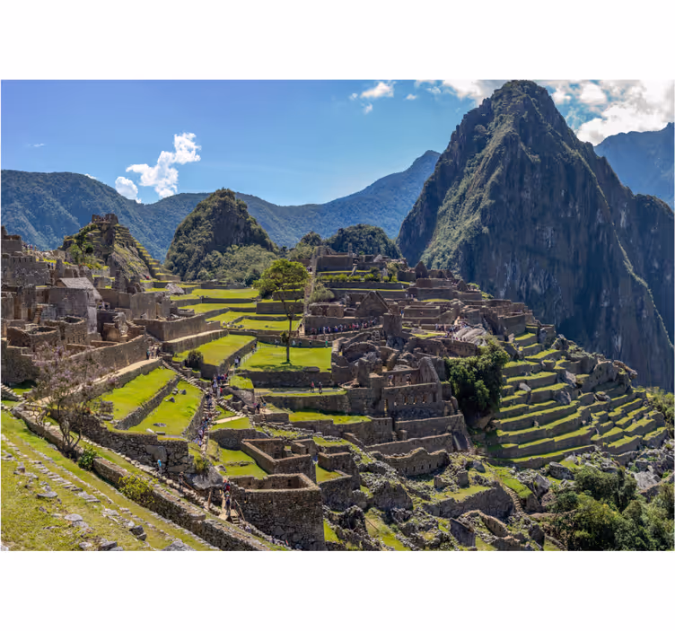Roleta do sypialni ruiny machu picchu - TenStickers