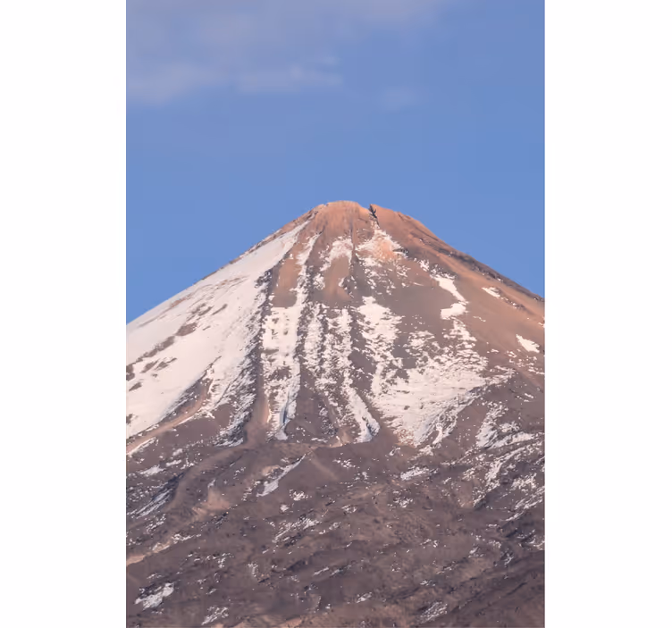 Roleta do salonu z widokiem na górę teide - TenStickers