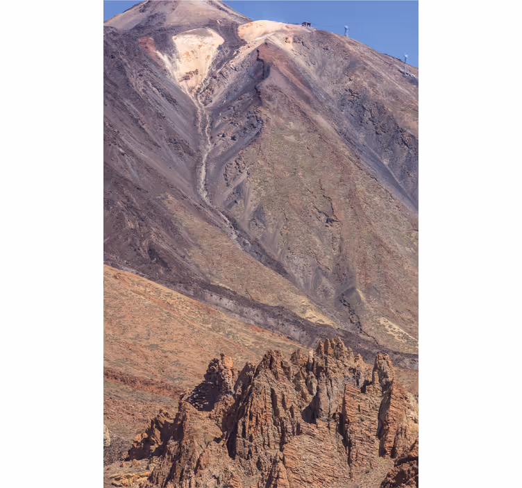 Roleta do salonu widok na teide - TenStickers