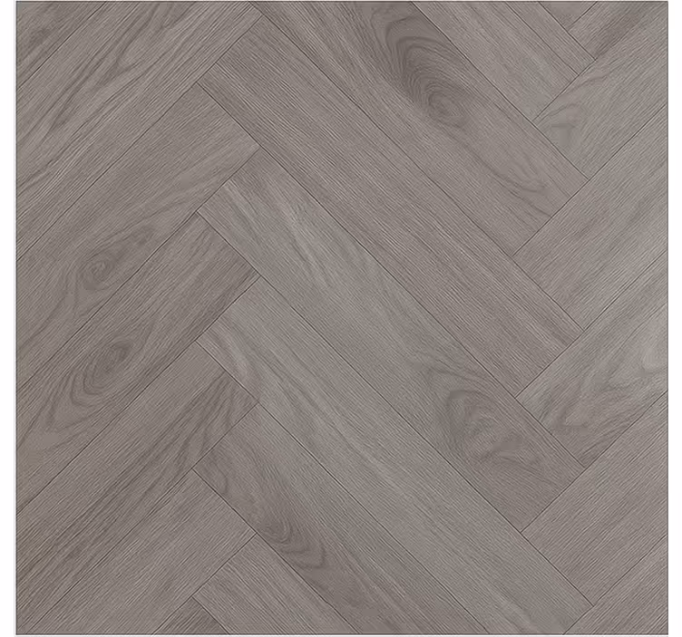 Roleta do salonu w taupe w jodełkę woodward - TenStickers